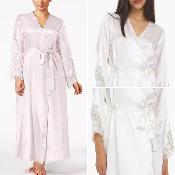 Bridal by Flora Nikrooz Satin Stella Robe 3X NWT - Picture 1 of 11